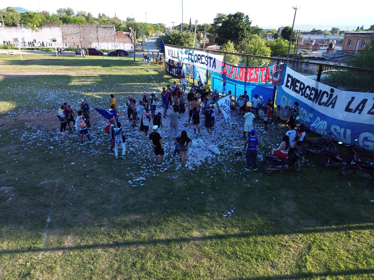 Encuentro en la cancha